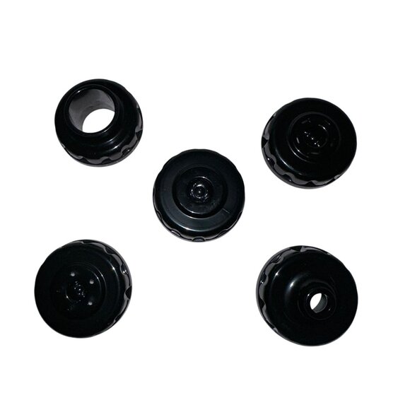 Omega Other - Omega NC900C Fruit Vegetable Juicer Chrome Set 5 Nozzles Replacement Parts